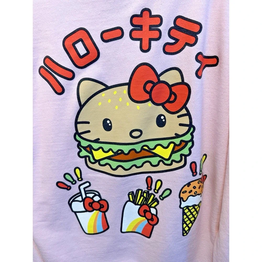 Hello Kitty Dirty Pink Japanese Fast Food Large